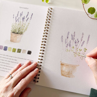 Garden Watercolor Workbook - JSQ Mercantile