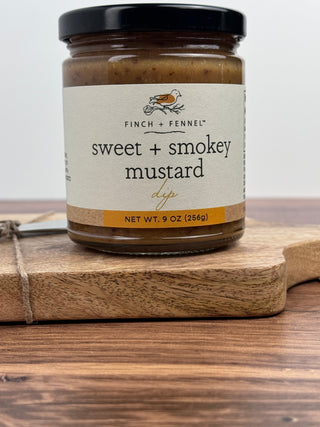 9 oz Sweet + Smokey Gourmet Mustard