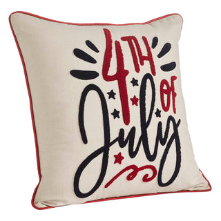 4th Of July Pillow with Insert 18" x 18"