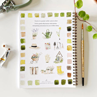 Garden Watercolor Workbook - JSQ Mercantile