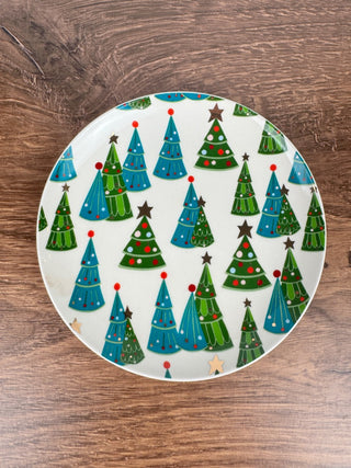 Holiday Stoneware Plate