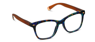 Sinclair Blue Light Reading Glasses - Cobalt Tortoise/Brown