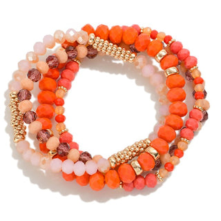 Stackable bead bracelet