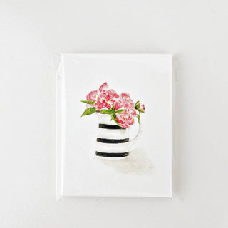 Set of 8 Flower Notecards with Envelopes