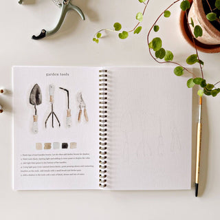 Garden Watercolor Workbook - JSQ Mercantile