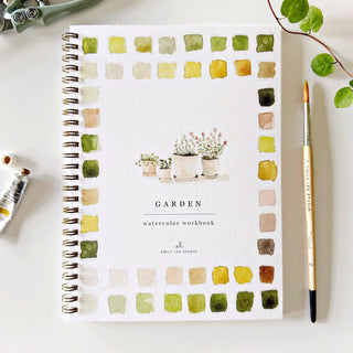 Garden Watercolor Workbook - JSQ Mercantile