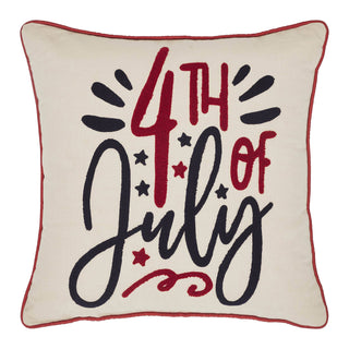 4th Of July Pillow with Insert 18" x 18"