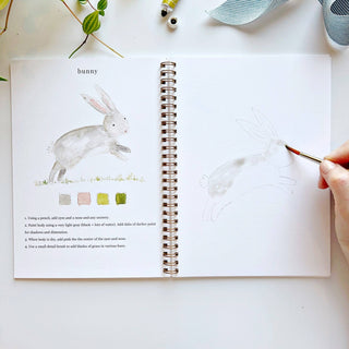 Animals Watercolor Workbook - JSQ Mercantile