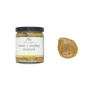 9 oz Sweet + Smokey Gourmet Mustard 