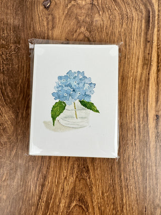 Set of 8 Flower Notecards with Envelopes