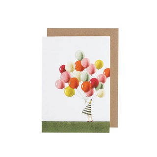 Balloons Celebration Greeting Card
