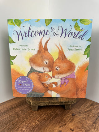 Welcome to the World hardcover picture book