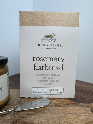 5 oz. Rosemary Flatbread Gourmet Crackers