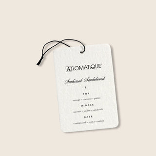 Sunkissed Sandalwood Aroma Card