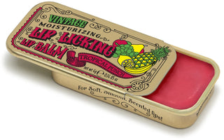 Lip Licking Lip Balm in a Vintage Themed Tin