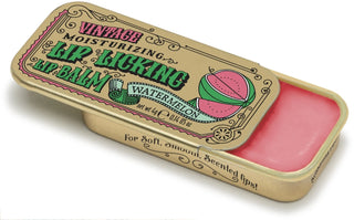 Lip Licking Lip Balm in a Vintage Themed Tin