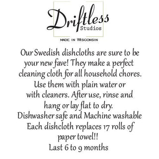 4th of July Firework Swedish Dishcloth - Summer Dish Cloth