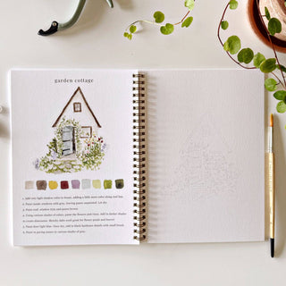 Garden Watercolor Workbook - JSQ Mercantile