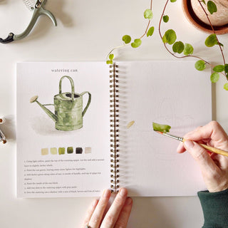 Garden Watercolor Workbook - JSQ Mercantile