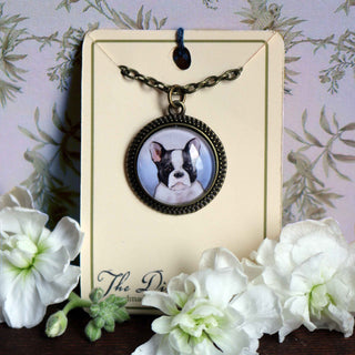 French Bulldog Pendant Necklace