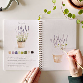 Garden Watercolor Workbook - JSQ Mercantile