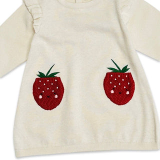 Strawberry Dress with Ruffles