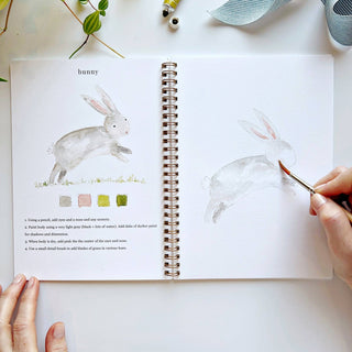 Animals Watercolor Workbook - JSQ Mercantile